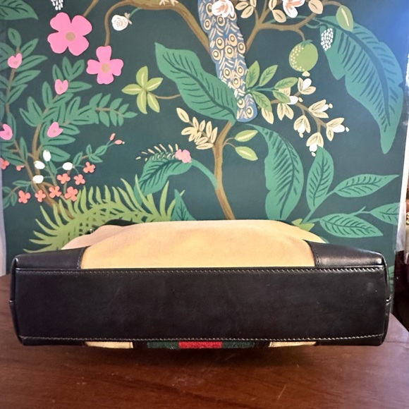 Gucci 💚❤️💃 Sherry Line Web Canvas Bag - Picture 5 of 12